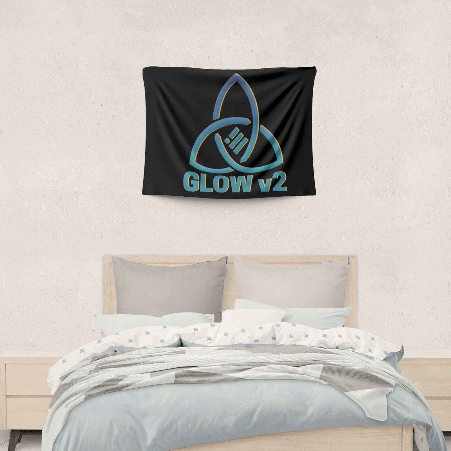 186. Stylish 2-Sized Polyester Wall Tapestry